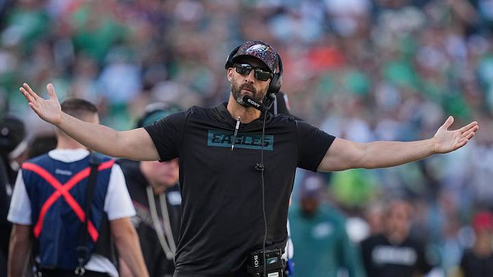Philadelphia Eagles head coach Nick Sirianni