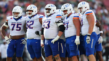Boise State offensive linemen.