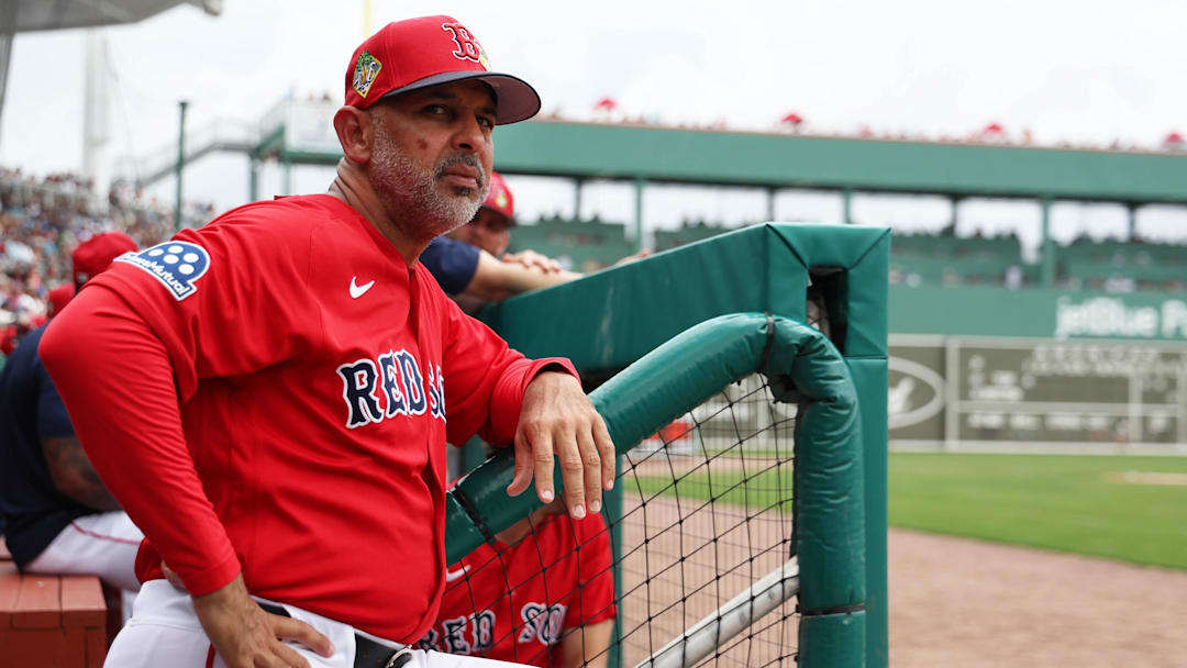 Former Boston Red Sox manager Alex Cora.