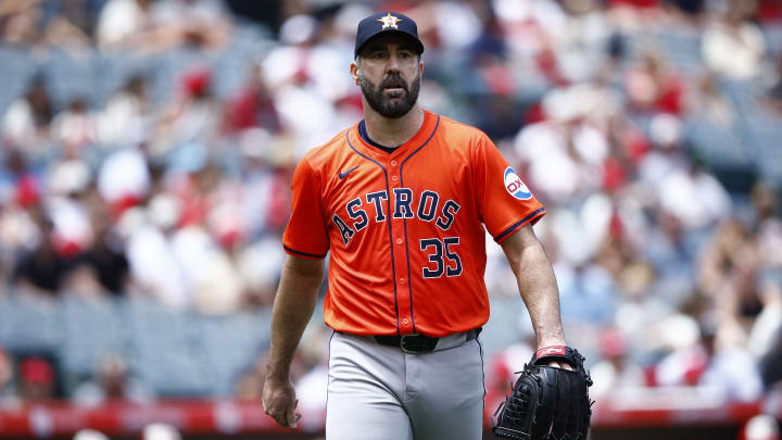 Justin Verlander está en la lista de lesionados de los Astros 