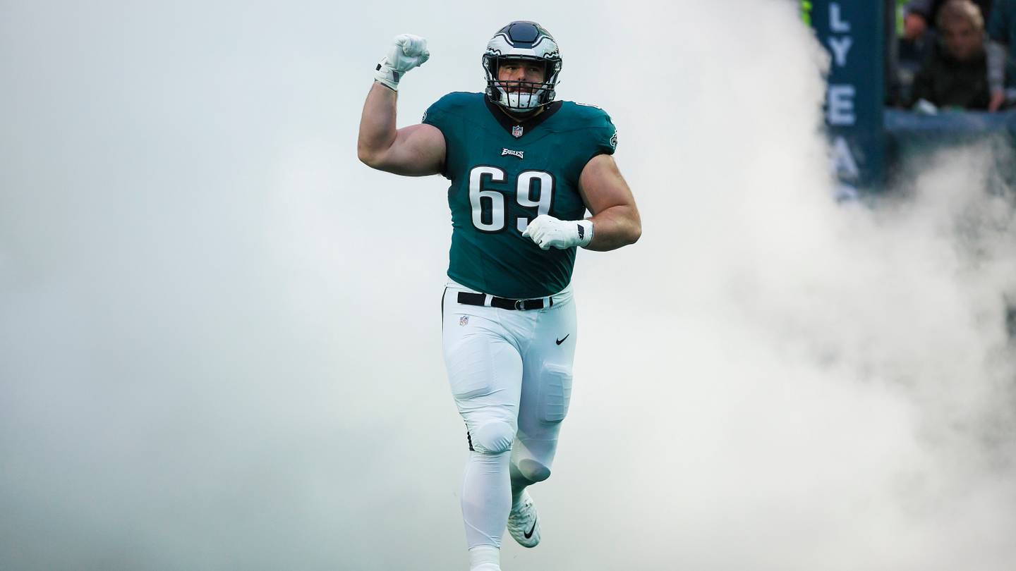 Landon Dickerson calls playing for the Eagles a 'bright spot in my life' - Vimarsana News