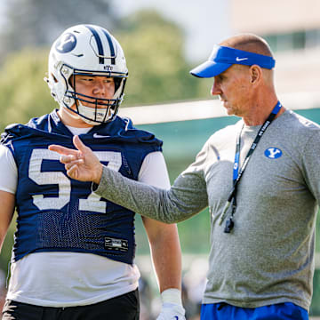 BYU defensive tackle Keanu Tanuvasa