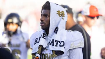 Shedeur Sanders can't catch a PR break right now