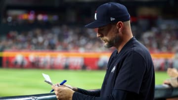 Jun 25, 2024; Phoenix, Arizona, USA; Minnesota Twins manager Rocco Baldelli against the Arizona Diamondbacks at Chase Field.