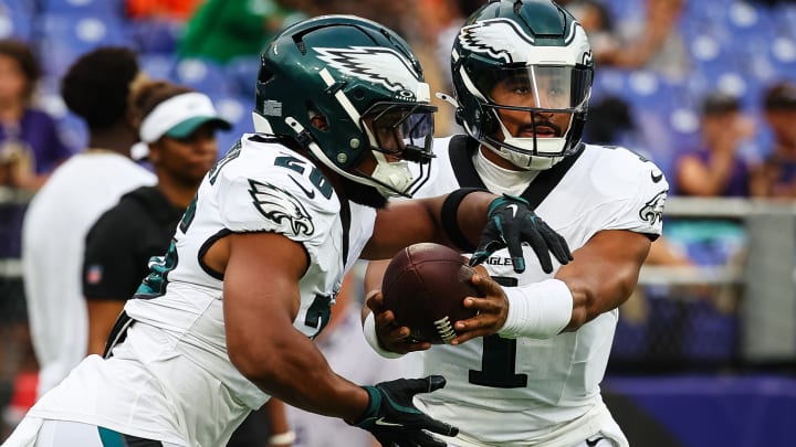 Jalen Hurts, Saquon Barkley, Philadelphia Eagles