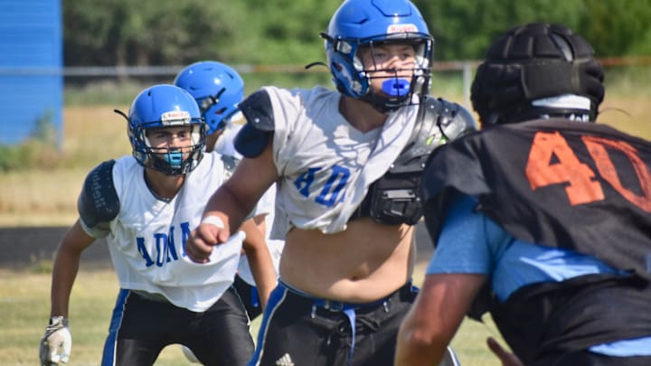 Adna sophomore Beau Miller scored the game's lone touchdown in a 2B first-round win over Liberty Bell.