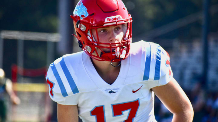 The backup quarterback in 2023, Dax Dickson will start at wingback for Eastmont this fall.