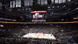 May 13, 2023; Toronto, Ontario, Canada; A general view of Scotiabank Arena during the first half of a WNBA Game