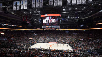 May 13, 2023; Toronto, Ontario, Canada; A general view of Scotiabank Arena during the first half of a WNBA Game