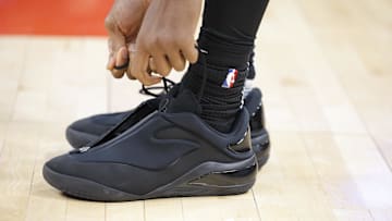 Oklahoma City Thunder guard Shai Gilgeous-Alexander wears the Converse SHAI 001.