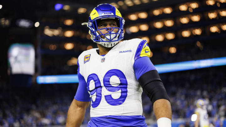 NFC Wild Card Playoffs - Los Angeles Rams Aaron Donald