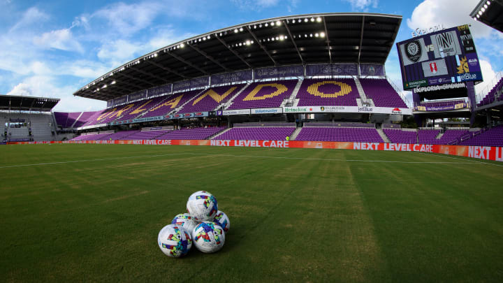 Jun 29, 2022; Orlando, FL, USA;  A general view of the stadium before the start of a match featuring