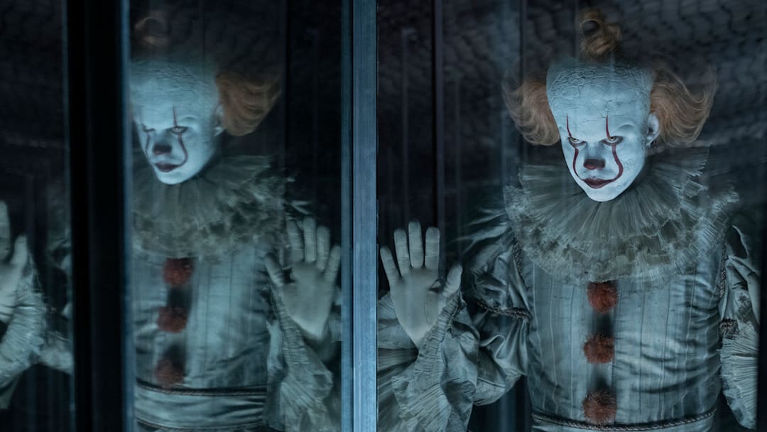 BILL SKARSGÅRD as Pennywise in New Line Cinema’s horror thriller "IT CHAPTER TWO” 