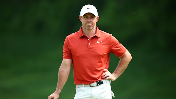 Rory McIlroy during the second round of the 2025 RBC Canadian Open