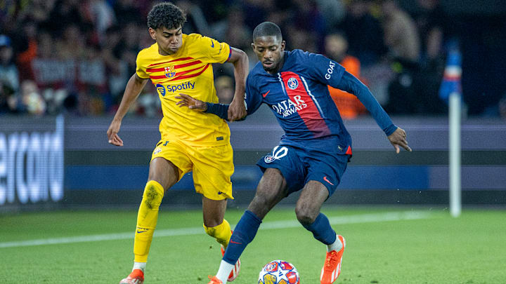 Ousmane Dembélé et Lamine Yamal s'affronteront cette année Ousmane Dembélé et Lamine Yamal s'affronteront cette année