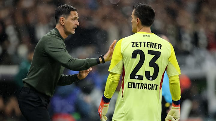 Im Clinch: Dino Toppmöller und Michael Zetterer