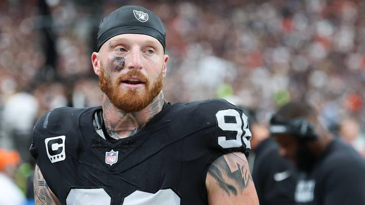 Las Vegas Raiders defensive end Maxx Crosby