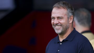 Hansi Flick était heureux de la victoire.