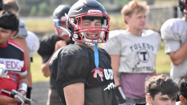 Heading into 2024, junior Carter Swofford is a team leader at Toledo.