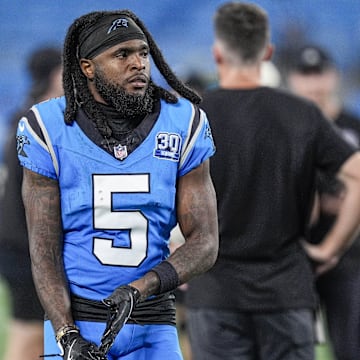Diontae Johnson started the year with the Carolina Panthers