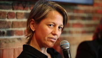Bianca Rech, Sportdirektorin der FC Bayern Frauen. 