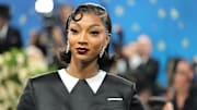 Angel Reese attends the 2025 Met Gala Celebrating "Superfine: Tailoring Black Style" in New York City in May 2025.