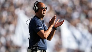 Penn State football head coach James Franklin