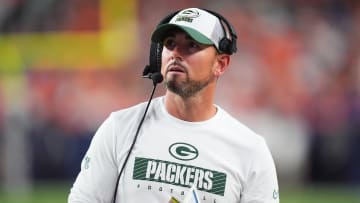 Aug 18, 2024; Denver, Colorado, USA; Green Bay Packers head coach Matt LaFleur during the second half against the Denver Broncos at Empower Field at Mile High. 