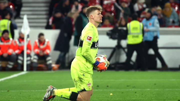 Alexander Nübel sah gegen FC Bayern teils unglücklich aus Alexander Nübel sah gegen FC Bayern teils unglücklich aus