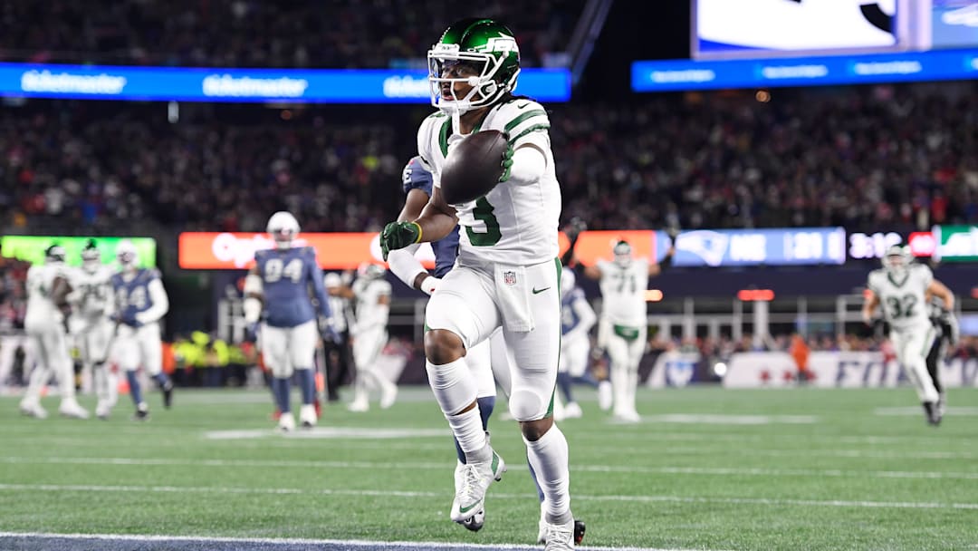 New York Jets wide receiver John Metchie