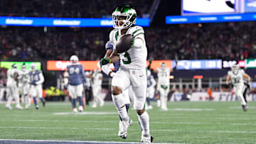 New York Jets wide receiver John Metchie