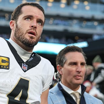 The Saints' Super Bowl odds plummeted after Derek Carr announced his retirement.