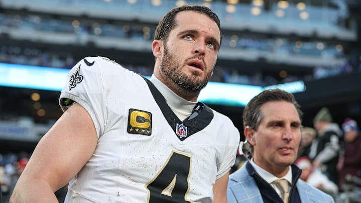 The Saints' Super Bowl odds plummeted after Derek Carr announced his retirement.