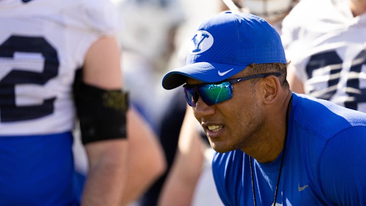 Former BYU defensive assistant Preston Hadley Former BYU defensive assistant Preston Hadley