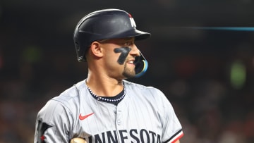 Jun 25, 2024; Phoenix, Arizona, USA; Minnesota Twins third baseman Royce Lewis against the Arizona Diamondbacks at Chase Field. Mandatory Credit: Mark J. Rebilas-USA TODAY Sports