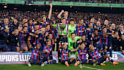 FC Barcelona cuando salió campeón de LaLiga en la temporada 2022-23