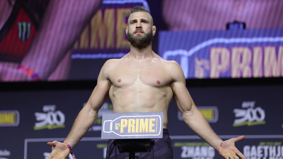 Jiri Prochazka at UFC 300 Weigh-in