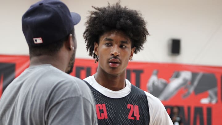 Westchester's Tajh Ariza, son of former Laker Trevor Ariza. Westchester's Tajh Ariza, son of former Laker Trevor Ariza.