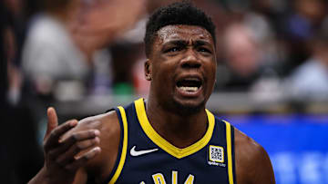 Former Indiana Pacers center Thomas Bryant (3) in a game.