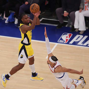 Nesmith's red-hot fourth quarter shooting was an NBA playoff first. 
