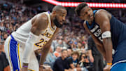Edwards and James faced off in the first round of this year's NBA playoffs