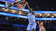 UNC basketball forward Drake Powell