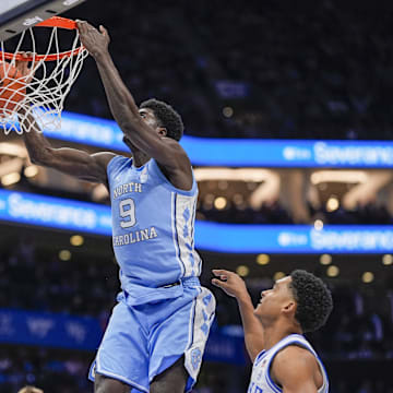 UNC basketball forward Drake Powell