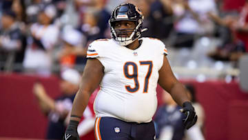 Nov 3, 2024; Glendale, Arizona, USA; Chicago Bears defensive tackle Andrew Billings (97) against the Arizona Cardinals at State Farm Stadium.