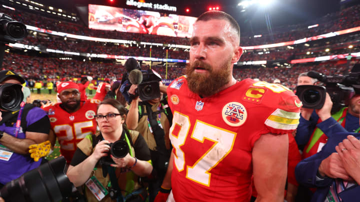 Travis Kelce was snubbed from the Madden 25 cover in favor of Christian McCaffrey