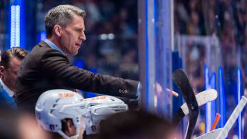 Edmonton Oilers head coach Kris Knoblauch