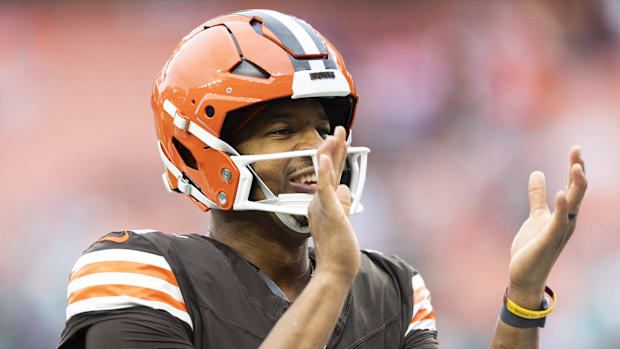 Cleveland Browns quarterback Jameis Winston 