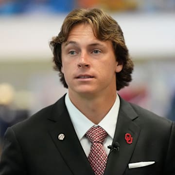 Oklahoma quarterback John Mateer
