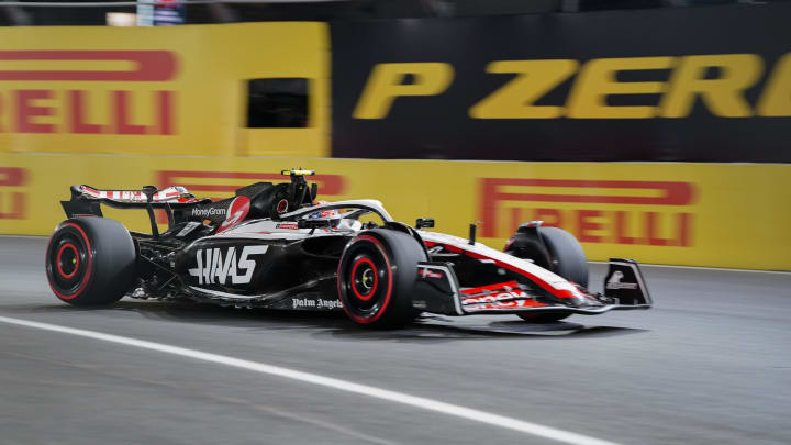 Nov 17, 2023; Las Vegas, Nevada, USA; Moneygram Haas F1 driver Nico Hulkenberg (27) of Germany