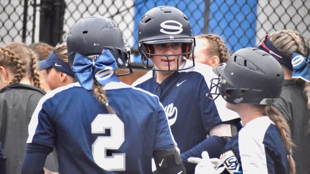 Skyview's Maddie Milhorn was named 4A GSHL softball player of year in 2024.